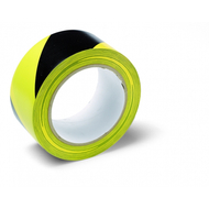 Schuller - Warning Tape 50mmx33m veszélyt jelző ragasztószalag, PVC, sárga/fekete