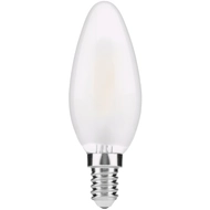 IZZÓ AVIDE LED FROSTED FILAMENT CANDLE 4W E14 360° NW 4000K