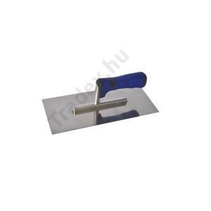 Rozsdamentes glettelő 280x130 kék SOFT (inox)