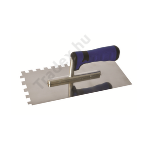 Bautool - Rozsdamentes glettelő 280x130/10x10 mm kék SOFT (inox)