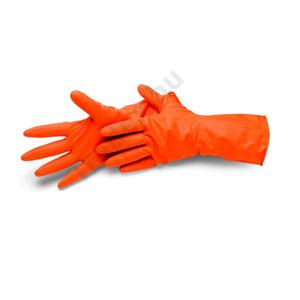 Cleanstar latex háztartási kesztyű, bolyhos belső, CAT1
